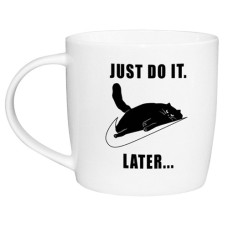 чашка Kvarta 360мл. "Просто зроби це потім" в подар. кор.  1849  (9)