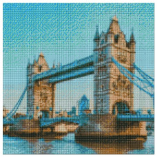 алмазна мозаїка Ідейка 40х40см. "Тауерський міст"  АМО7176