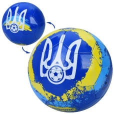 м`яч футбольний розмір 5, ПВХ 1,8мм., 300гр., Ukraine, в кул.  EN-3329  (30)