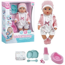 пупс 45см., п`є, ходить на горщик, заплющує очі, одяг, аксесуари, в кор. 27х13х43см.  BL 251 E  (12)