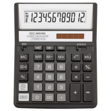 калькулятор Brilliant SDC-888XBK чорний настільний 15,8х20,3х3,1см.  (10/40)