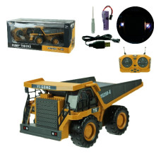 самоскид р/к акум., світло, звук, в кор. 34,6х15,2х16,6см.  ВС1041  (12/24)