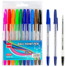 набір кульк. ручок Cello Corvina 10кол.  CL51-10  (12/144)