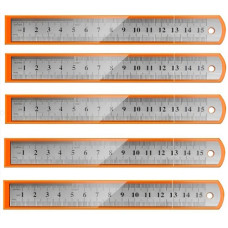 лінійка J.Otten металева 1018- 15  15см. 0.3S  (12/1200)