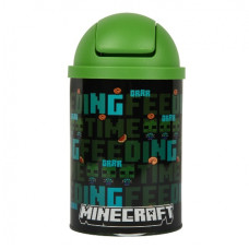 контейнер настільний для сміття Yes "Minecraft Time feeding" металевий 10х18см.  708568  (1/12/72)
