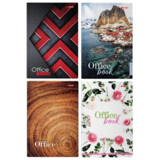 зошит А4 Бріск ДКВ-6 96арк. офс. клітинка  тв. лам. обкл.  (10/40)