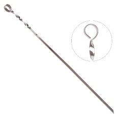 шампур нерж. сталь 575х10х2мм.  УК-Ш50  (50)