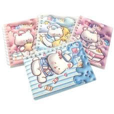 блокнот J.Otten DSCN9888 об`ємний на спіралі "Bear" 17,8х12,6см., 80арк.  (12/96)