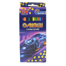 олівці кольор. J.Otten 1051А5-24 пластикові "Speed" 24кол. карт. уп. заточ. (6/120)