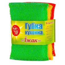 губка кухонна 7 Чудес "Їжак" набір 3шт.