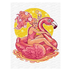 картина за номер. Ідейка 30х40см. "Літній відпочинок"  КНО5097