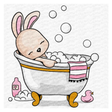 картина за номер. Ідейка 25х25см. дитяча "Повний релакс"  КНО6119