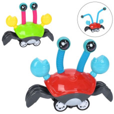 краб 17х13,5х8,5см., Pop tube, телескопічний, інерційний/їздить, в кул. 21х21х8,5см.  HY9303  (72)