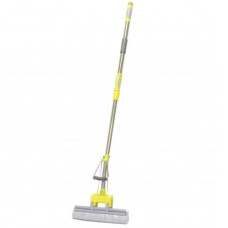 швабра з PVA-насадкою 27см. та телескопічною ергоном. хромов. ручкою 95-126см., 2 відж.  EF-2708
