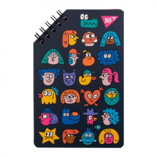 блокнот YES 95х145мм. 60арк."Stand with Ukraine", подвійна спіраль, без лініювання  151822  (30/60)