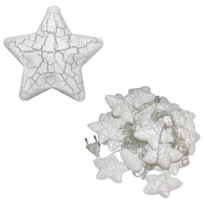 электрогирлянда  20ламп  прозр. провод,, колокольчик/звезда/яйцо в кул.