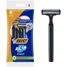 станок для гоління BIC 3 Pivot набір 4шт, ціна за набір