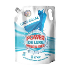 гель для прання PW DE LUXE універсальний 2кг. (DOYPACK)