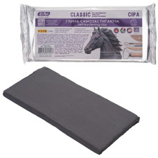 глина самозастигаюча Zibi CLASSIC сіра 500гр.  ZB.6293  (1/12)