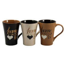 кухоль порцеляновий 310мл. Кава MIX, тех. упак.  KW 118  (6/36)