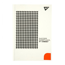 блокнот YES А5 64арк. "Success is built. White" тв. обкл., лінія  152049  (20/40)