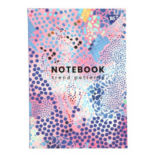 блокнот YES А5 64арк. "Trend patterns. Drops" інтегр. обкл., крапки  152077  (20/40)