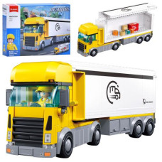 конструктор Sluban трейлер 26,5см., фігурка, 269дет. в кор. 38х28,5х7см.  М38 В1289  (16)