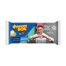губка кухонна Фрекен Бок Максима з хвилястою поверхнею набір 5+1шт.  (68)