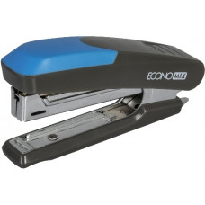 степлер Economix №10  E40280  до 12арк., пласт. корпус, гумова вставка  (12)