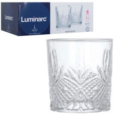 набір склянок Luminarc Rhodes низьких 6шт. 310 мл.  N9066  (8)