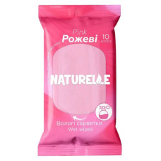 серветки вологі Naturelle Pink  10шт.  (17)