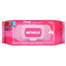 серветки вологі Naturelle Pink 100шт.  (10)