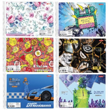 альбом Бріск Magika на спіралі САВ-34  40арк./120гр. виб. УФ-лак + фольга  (4/48)