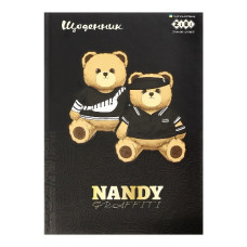 щоденник Zibi  Ведмедики B5/40арк., тверда обкл., мат. лам., виб. УФ-лак + конгрев  ZB.13765-28 (10)