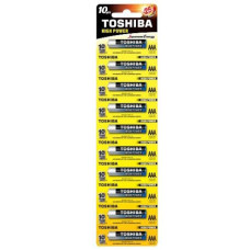 батарейка Toshiba LR 03 High Power Alkaline 1x10 на бліст.  (10/100)