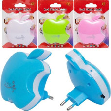 нічник з датчиком освітлення "Яблуко" 8х8х3см.  W-881236/120956  (480)