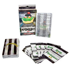 настільна гра "Крокодил №2" в кор. 8,4х13х3см. Strateg  30725  (60)