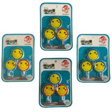 набір гачків самоклеючих "Смайлик" 3шт.  ZG-3  (160)