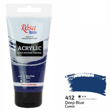 фарба акрилова ROSA Studio синя 75мл.  32241412