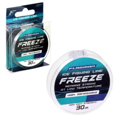 волосінь Flagman Freeze Ice Fishing Line 30м. 0,091мм. 0,71кг.  FRZIL_091
