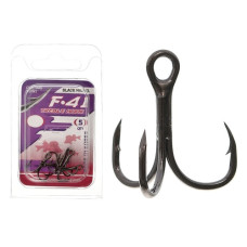 гачки Flagman потрійні F41 BN № 4  5шт.  F41-04