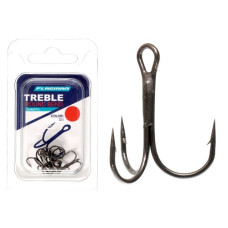 гачки Flagman потрійні Round Treble №10  7шт.  FRTL-10