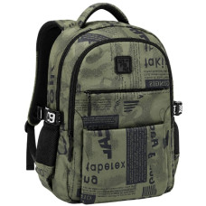 рюкзак Safari ортопедичний 2 відділ., 43x30x16см., поліестер  26-335L-2