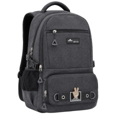 рюкзак Safari ортопедичний 2 відділ., 45x30x18см., поліестер  26-338L