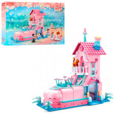 конструктор Sluban весілля, будинок, фігурки, 398 дет. в кор. 42,5х33,5х7см.  М 38 В 0770  (12)