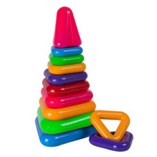 пірамідка трикутна №7, 9 элементів  1809  (20)