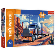 пазли Trefl  160 елем. Вантажівка на дорозі  15413