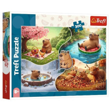 пазли Trefl  300 елем. Чотири пори року з капібарами  23052