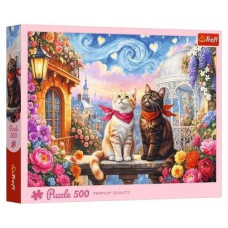 пазли Trefl  500 елем. Люблячі котики  37553