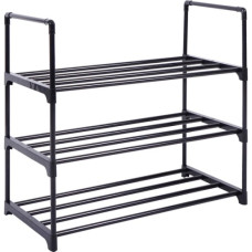 полиця для взуття 3 рівні, сталь + пластик, 60х30х55см., до 9 пар взуття  EF-4760-3
